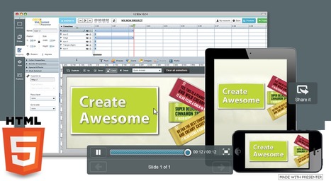 Create HTML5 Interactive Presentations, Animations, Infographics & More | Distance Learning, mLearning, Digital Education, Technology | Scoop.it