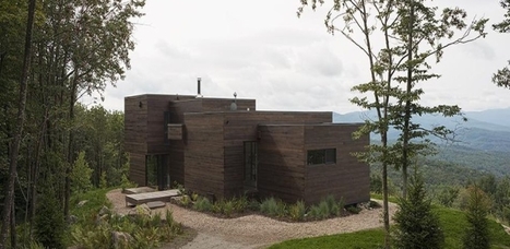 [Inspiration] Du bois pour une maison contemporaine au cœur d’une végétation dense au Québec | Build Green, pour un habitat écologique | Scoop.it