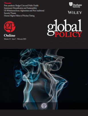 Vol 13, Issue 1, March 2022 | Global Policy Journal | Global Policy, Corruption, Economic Crimes, Fronting, Whistleblowers | Scoop.it