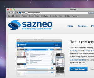 Sazneo unveils real-time group collaboration for the iPhone | Online Collaboration Tools | Scoop.it