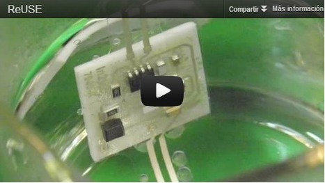 Circuitos impresos que permiten recuperar los componentes aplicando agua caliente | tecno4 | Scoop.it