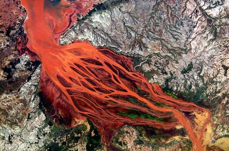 Patterns from space: beautiful satellite images of river deltas around the world - Telegraph | Science News | Scoop.it