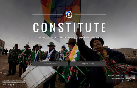Constitute &ndash; Google Ideas | Peer2Politics | Scoop.it