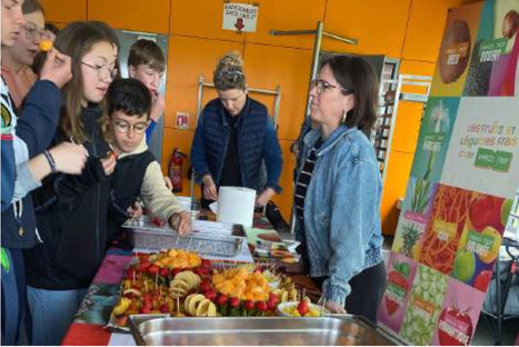 Centre-Val de Loire : les collégiens relèvent le défi fruits et légumes frais | Revue de presse économique du Sud Touraine | Scoop.it