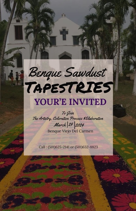 Benque Sawdust Tapestries 2024 | Cayo Scoop!  The Ecology of Cayo Culture | Scoop.it