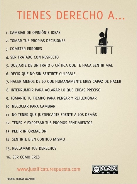 16 Derechos emocionales que tus alumnos deben conocer | TIC & Educación | Scoop.it