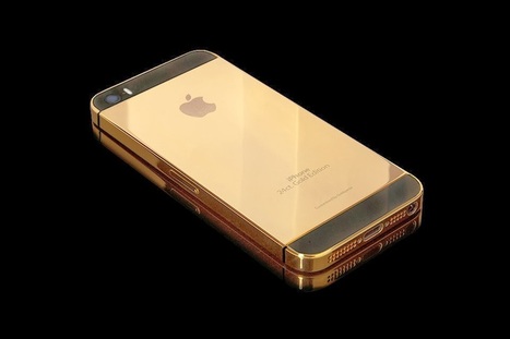 Apple Solid Gold iPhone 5S - Grease n Gasoline | Cars | Motorcycles | Gadgets | Scoop.it