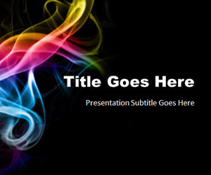 Abstract Smoke PowerPoint Template | Free Templates for Business (PowerPoint, Keynote, Excel, Word, etc.) | Scoop.it