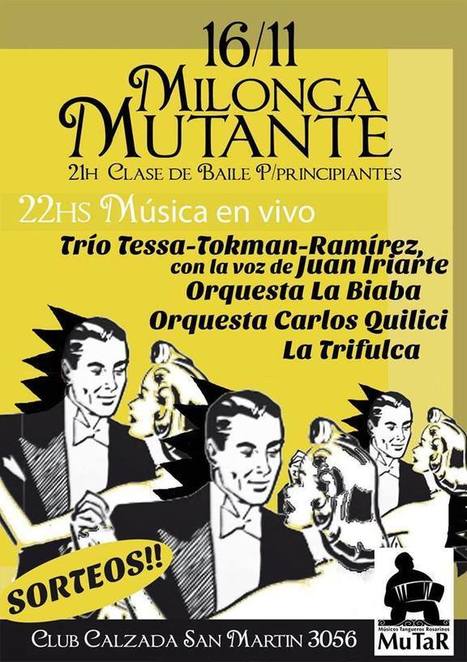 Rosario: Nueva Milonga Mutante | Mundo Tanguero | Scoop.it