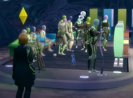 Les Sims 4 Au travail : Une fête sur Sixam chez les Aliens « The Daily Sims | Les Sims | Scoop.it