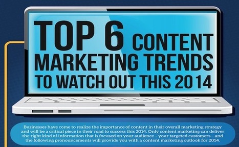 Content marketing : 6 tendances fortes pour 2014 | Stratégies de contenu - #SCMW2015 | Scoop.it