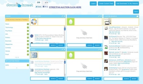 DownTweet – seguimiento de los temas que nos interesan en Twitter bajo una misma interfaz | Utilización de Twitter la Educación | Scoop.it