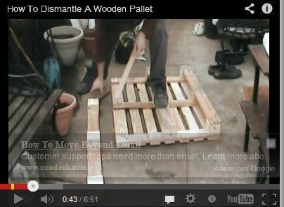 Comment démonter une palette en bois | Best of coin des bricoleurs | Scoop.it