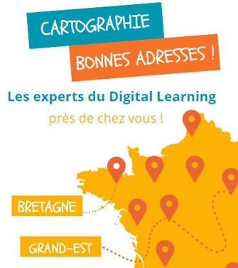 Cartographie des experts du Digital Learning de l'Atelier du formateur | Formation : Innovations et EdTech | Scoop.it