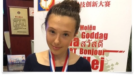Jeunes scientifiques : Camilla Hurst gagne m&eacute;daille d&rsquo;or pour le Luxembourg &agrave; Shanghai | #STEM #Challenges | Luxembourg (Europe) | Scoop.it