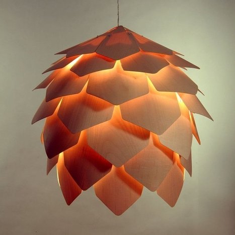Pinecone Lamp - iD Lights | 1001 Light ideas ! | Scoop.it
