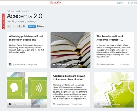 Collect Any Type of Web Content Into Visual Collections with the New Bundlr | Content Curation World | Scoop.it