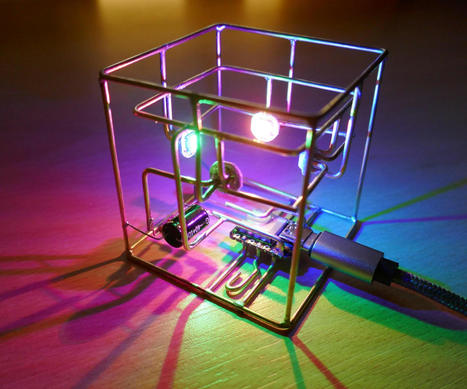 RGB Circuit Sculpture Lamp : 7 Steps (with Pictures) | Daily DIY | Scoop.it