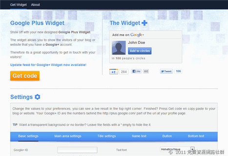 Google plus Blog: Google Plus Widget For Blogger ,Wordpress or business Blogs | Google+, Pinterest, Facebook, Twitter y mas ;) | Scoop.it