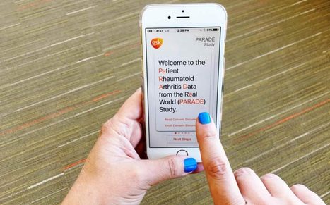 Mobile app allows GlaxoSmithKline to track patients in real-time arthritis study | Pharma: Trends in e-detailing | Scoop.it