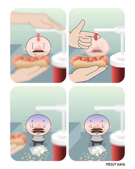 28 Silly Comics On Life With Funny Twists, By Mesut Kaya (New Pics) &ndash; | Strange days indeed... | Scoop.it
