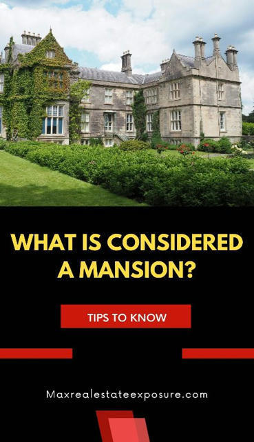 What Square Footage is Considered a Mansion? | Real Estate Articles Worth Reading | Scoop.it