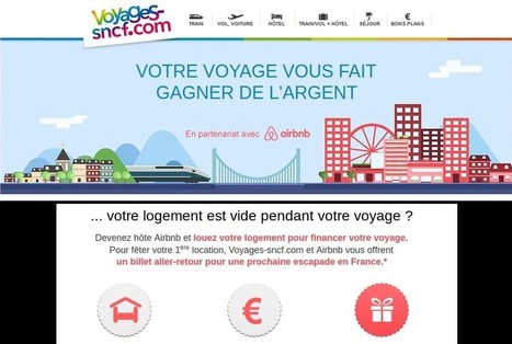 l'Usine Digitale : "Bad Buzz, Airbnb fait dérailler la SNCF - et tout ce que ça cache... | Ce monde à inventer ! | Scoop.it