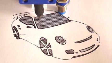 Cómo convertir una impresora 3D en un plotter para dibujar en 2D | tecno4 | Scoop.it