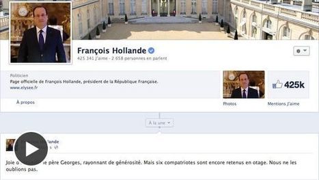 François Hollande critiqué sur Facebook et Twitter après son retour | Community Management | Scoop.it