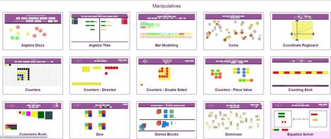 Looking for online math manipulatives - visit Mathsbot via @LoriGracey and @StudyMaths  | Educational Pedagogy | Scoop.it