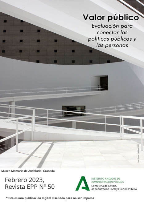 Número 50 de la revista mensual VALOR PÚBLICO | Evaluación de Políticas Públicas - Actualidad y noticias | Scoop.it