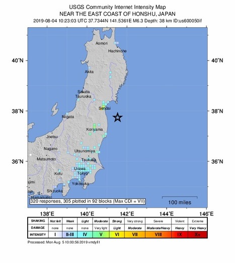 M 6.3 - 54km ENE of Namie | Japan Tsunami | Scoop.it