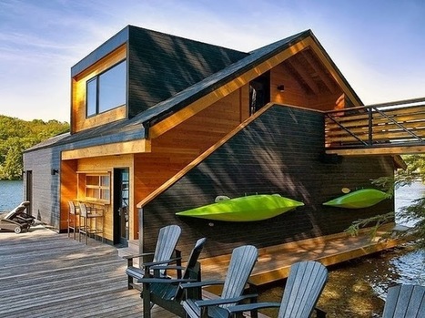 Une maison flottante en bois pour palier aux intempéries | Build Green, pour un habitat écologique | Scoop.it