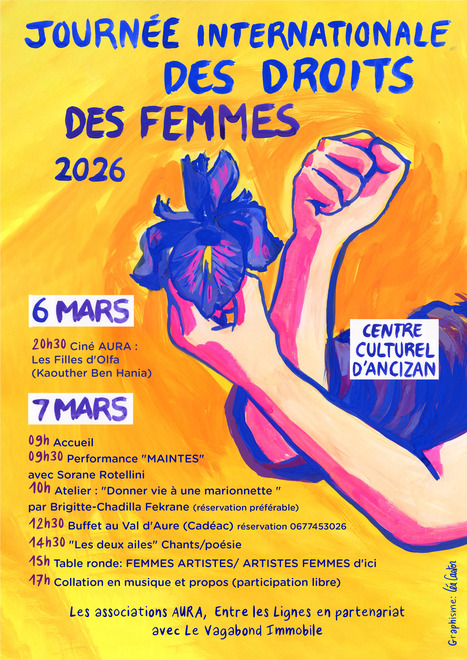 Journ&eacute;e Internationale des Droits des Femmes "Femmes artistes/ Artistes femmes d&rsquo;ici" &agrave; Ancizan le 7 mars | Vall&eacute;es d'Aure & Louron - Pyr&eacute;n&eacute;es | Scoop.it