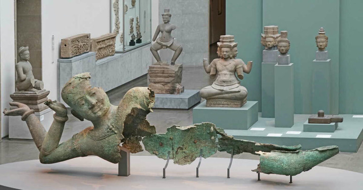 Vishnou : le plus grand bronze d'Angkor restauré et exposé au musée Guimet | Découvrir, se former et faire | Scoop.it