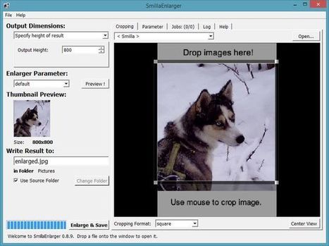 SmillaEnlarger, software para obtener imágenes ampliadas de calidad | Al calor del Caribe | Scoop.it