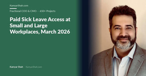 Paid Sick Leave Access by Workplace Size, 2026 | Strategy and Analysis | Scoop.it
