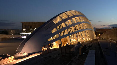 À Saint-Denis, franchissement Urbain Pleyel par Marc Mimram | Actualités Seine-Saint-Denis | Scoop.it