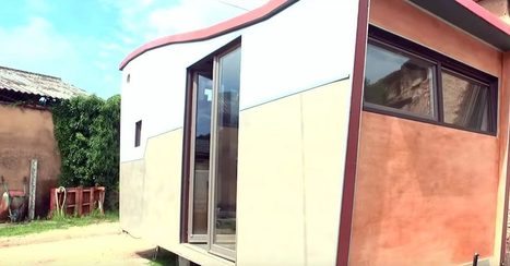 [Vidéo] La Tiny House Air Wall : une mini maison autonome de 1,3T | Build Green, pour un habitat écologique | Scoop.it