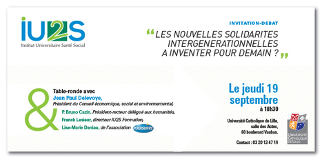 Les nouvelles solidarités intergénérationnelles à inventer pour demain ? | Université Catholique de Lille | Scoop.it