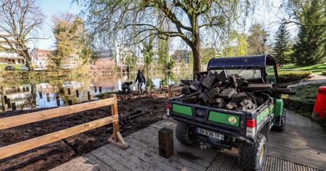 Montb&eacute;liard. La promenade sur l&rsquo;eau du Pr&egrave;s-la-Rose subit une cure de jouvence | Revue de presse | L'habitat & son environnement dans le Doubs : Architecture. Urbanisme. Environnement. Paysage. Logement | Scoop.it