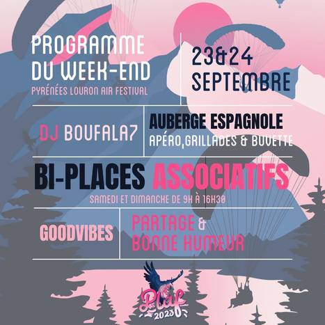 Le Pyrénées Louron Air Festival revient du 23 au 24 septembre 2023 | Vallées d'Aure & Louron - Pyrénées | Scoop.it