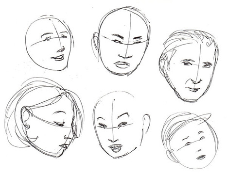 Human Anatomy Fundamentals: Basics of The Face | Drawing References and Resources | Scoop.it