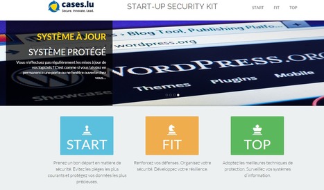 Start-Up Security Kit | CASES | Security Made In Luxembourg | SMILE | ICT | eSkills | 21st Century Learning and Teaching | Scoop.it