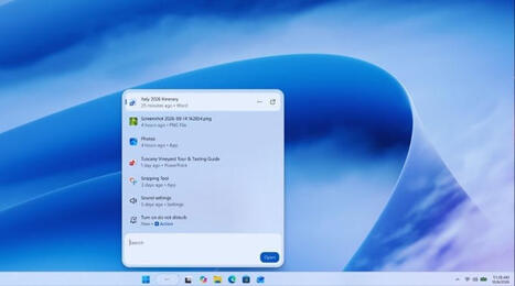 Windows 11 : la recherche ne se contente plus de chercher, elle agit | Accompagnement au changement | Scoop.it