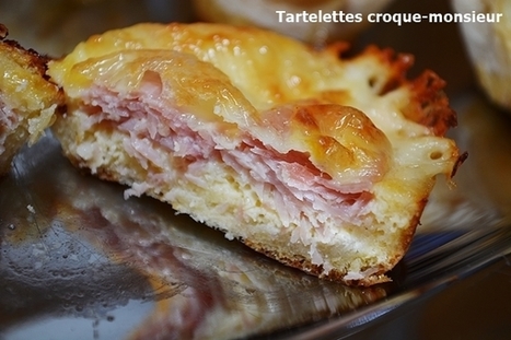 Tartelettes “Croque-Monsieur” | #EatingCulture #EasyCooking #recipes #cuisine #cooking #starters #apéritifs | Hobby, LifeStyle and much more... (multilingual: EN, FR, DE) | Scoop.it