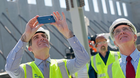 Los Angeles Mayor Shares His View From the Top (and Posts to Instagram) | Communications Major | Scoop.it