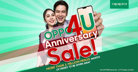 OPPO4U Anniversary Sale: Php1 million worth of giveaways | Gadget Reviews | Scoop.it