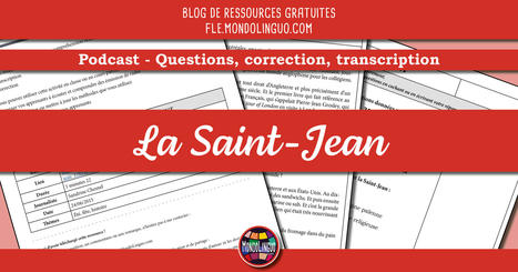 La Saint-Jean | Remue-méninges FLE | Scoop.it