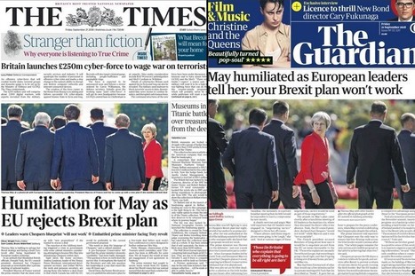 [Revue de presse] #Brexit : Theresa #May "#humiliée" par les Vingt-Sept - Brexit #UK - Toute l'Europe  (il fallait réfléchir avant !!) | Prospectives et nouveaux enjeux dans l'entreprise | Scoop.it